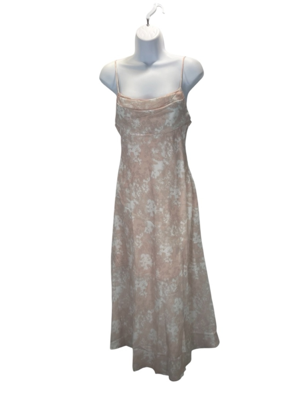 NWT Hello Molly, Totally Wild Pink Floral Midi Dress Size 4